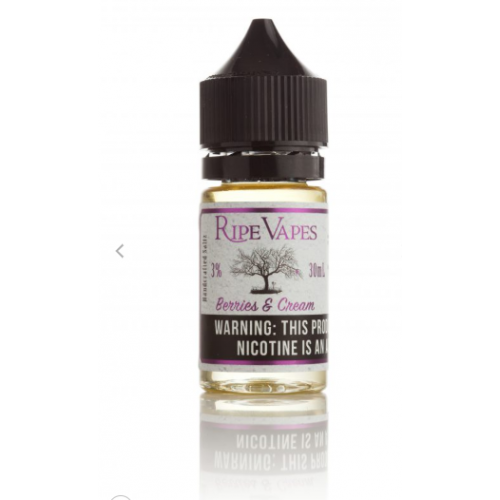 Ripe Vapes - Handcrafted Saltz – Berries and Cream 30ml