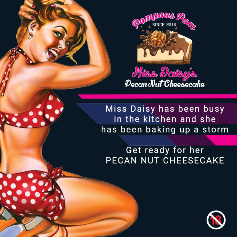 Miss Daisy's Pecan Nut Cheesecake 60ml